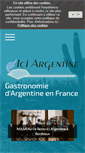 Mobile Screenshot of iciargentine.com